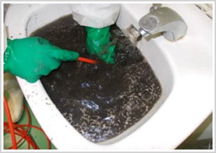 排水管高圧洗浄　作業工程5